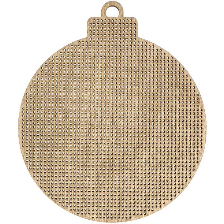 Cross-stitch kit on wood FLW-003