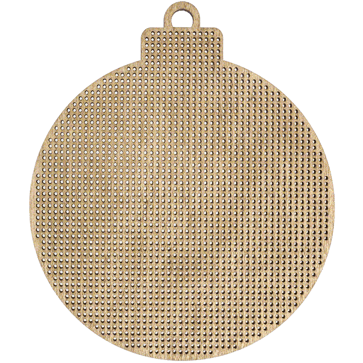 Cross-stitch kit on wood FLW-004