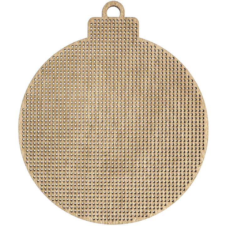 Cross-stitch kit on wood FLW-013