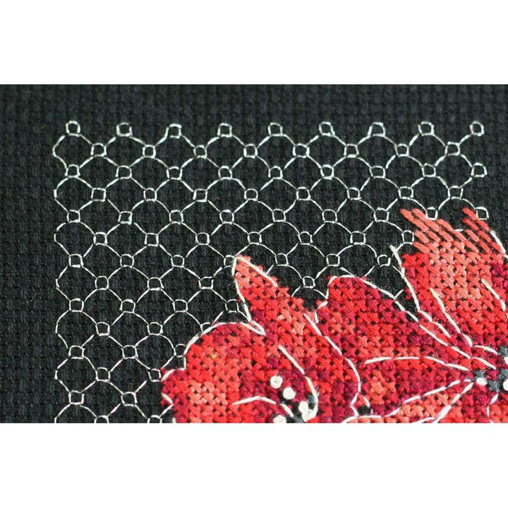 Cross-stitch kit Poppies AH-138