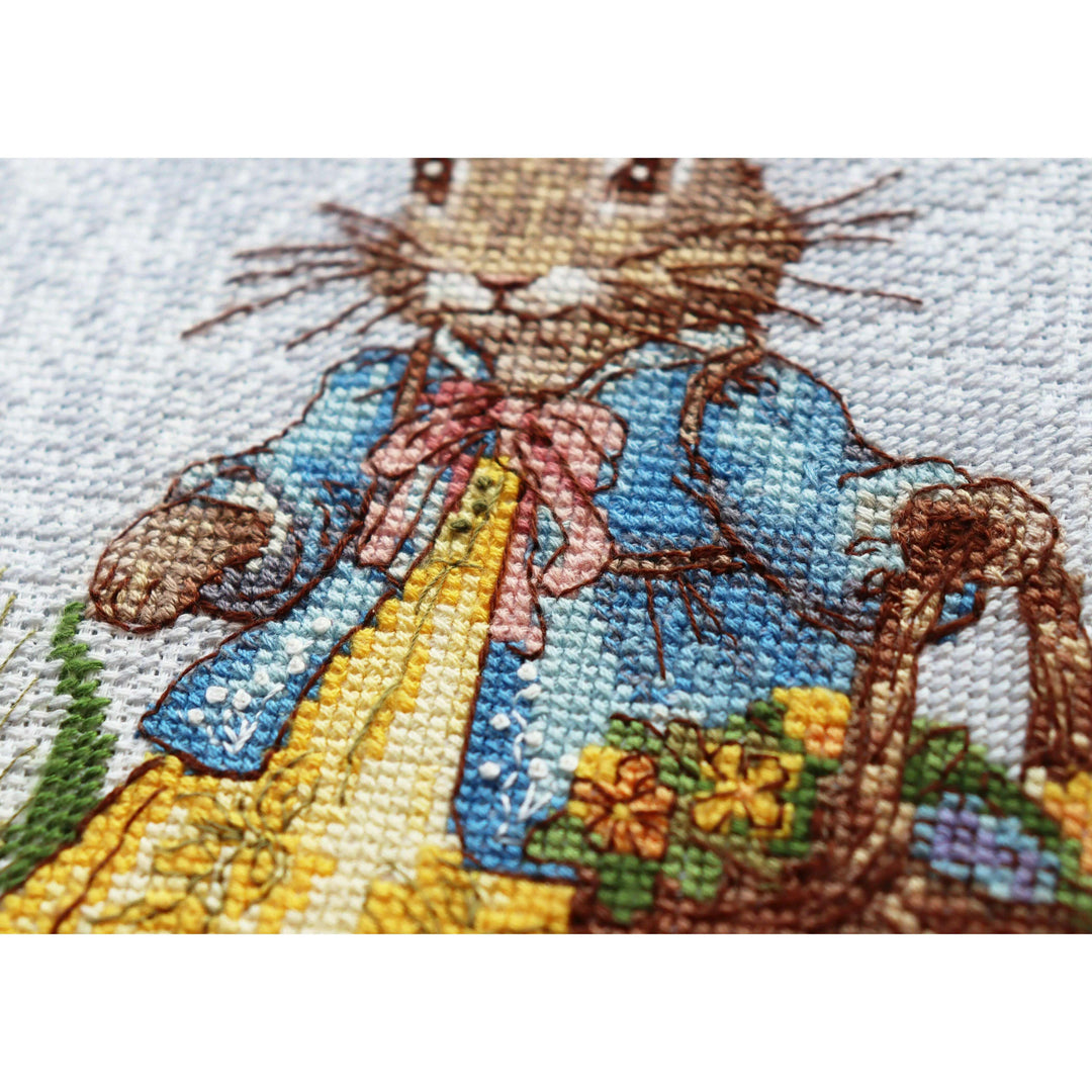 Cross-stitch kit Spring Bunny AH-200