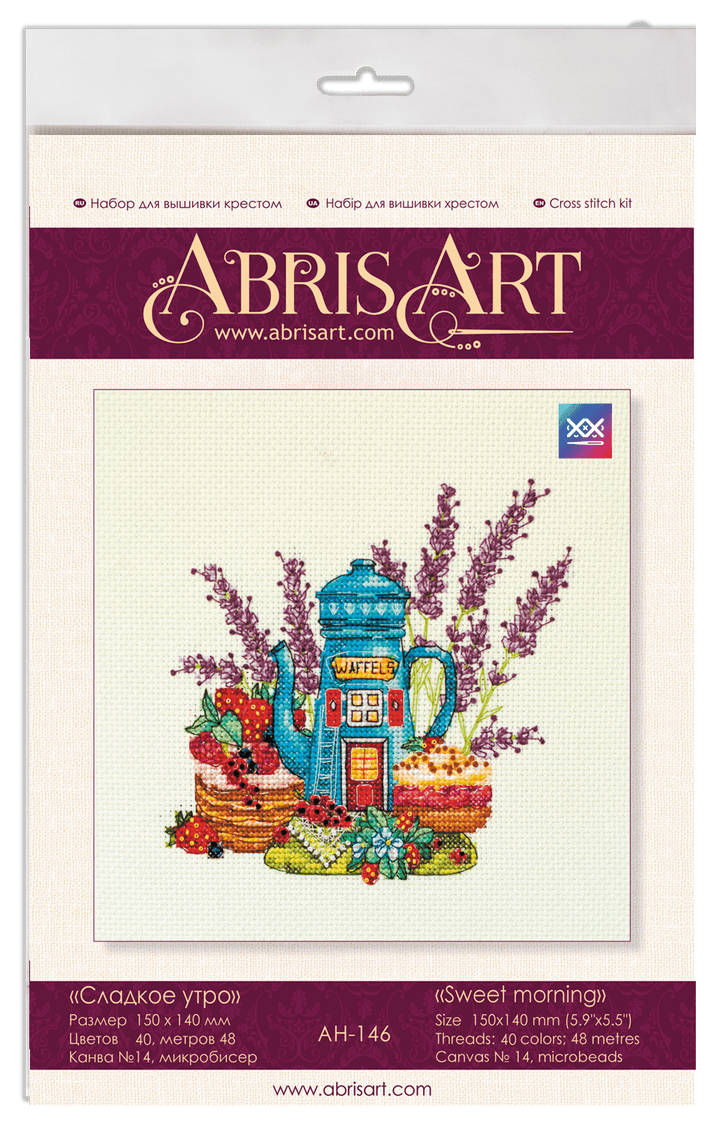 Cross-stitch kit Sweet morning AH-146