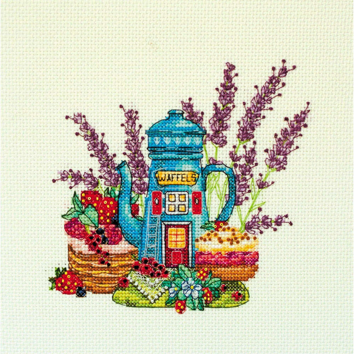 Cross-stitch kit Sweet morning AH-146