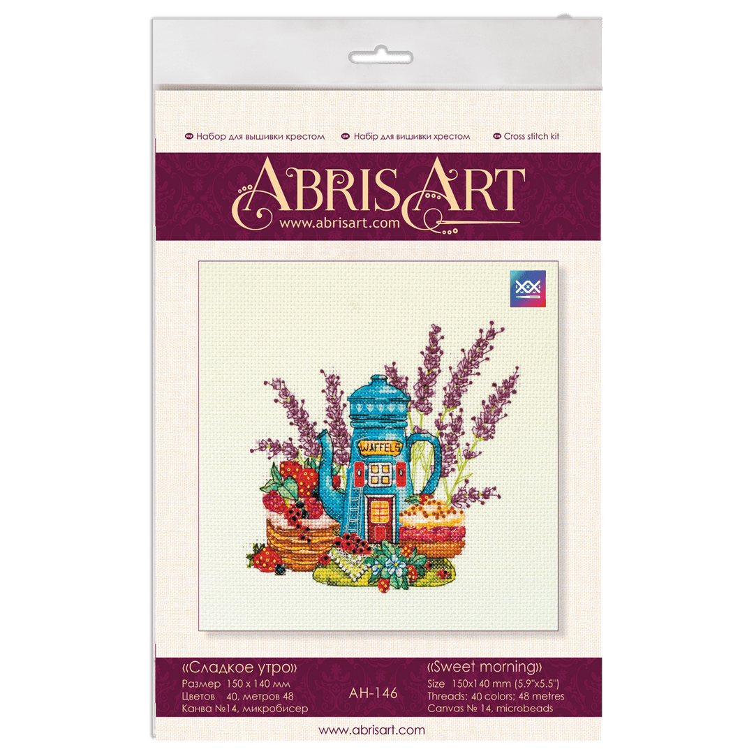 Cross-stitch kit Sweet morning AH-146