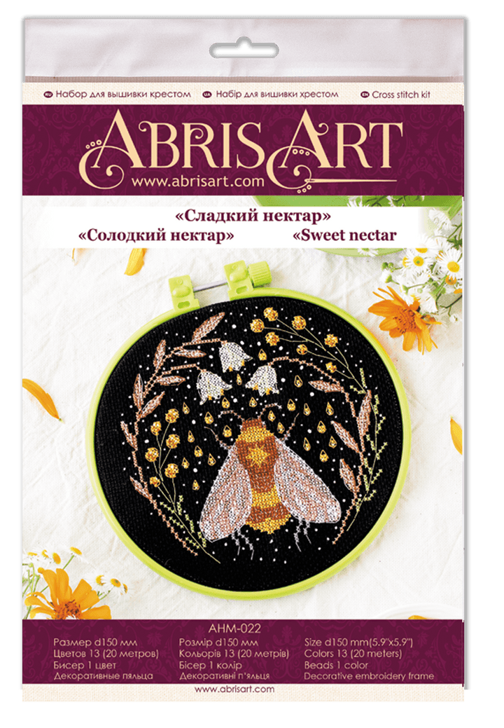 Cross-stitch kit Sweet nectar AHM-022