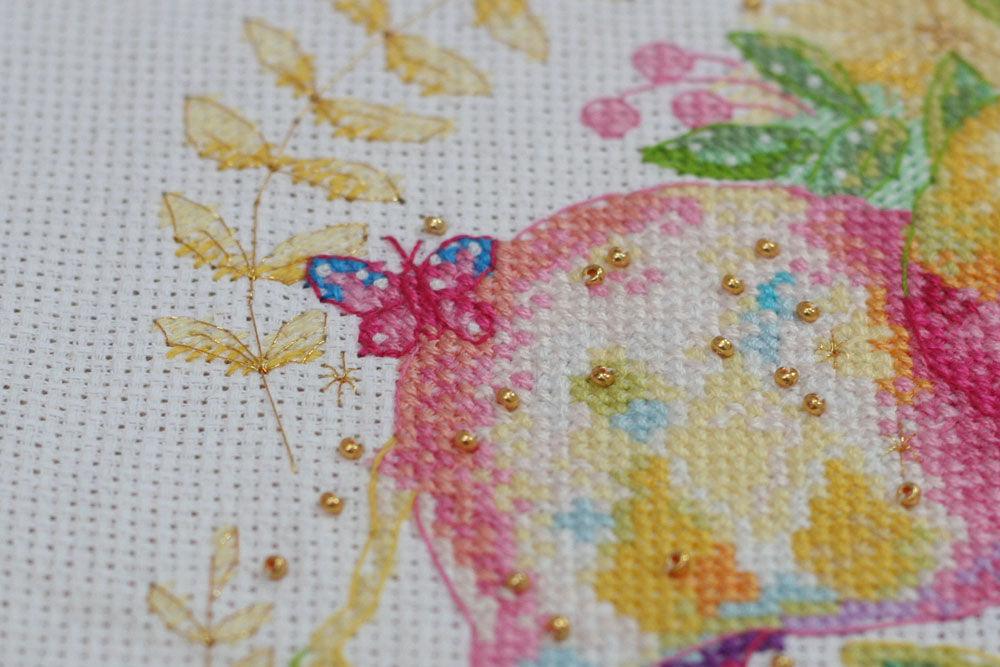 Cross-stitch kit Tender feelings AH-102