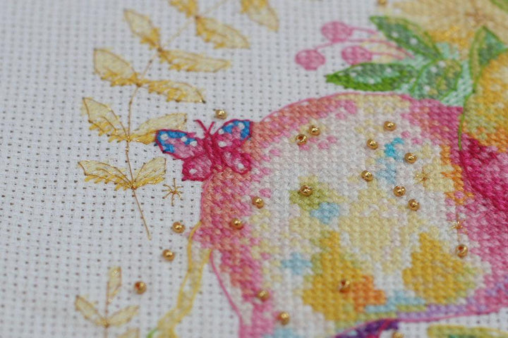 Cross-stitch kit Tender feelings AH-102