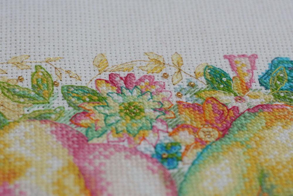 Cross-stitch kit Tender feelings AH-102