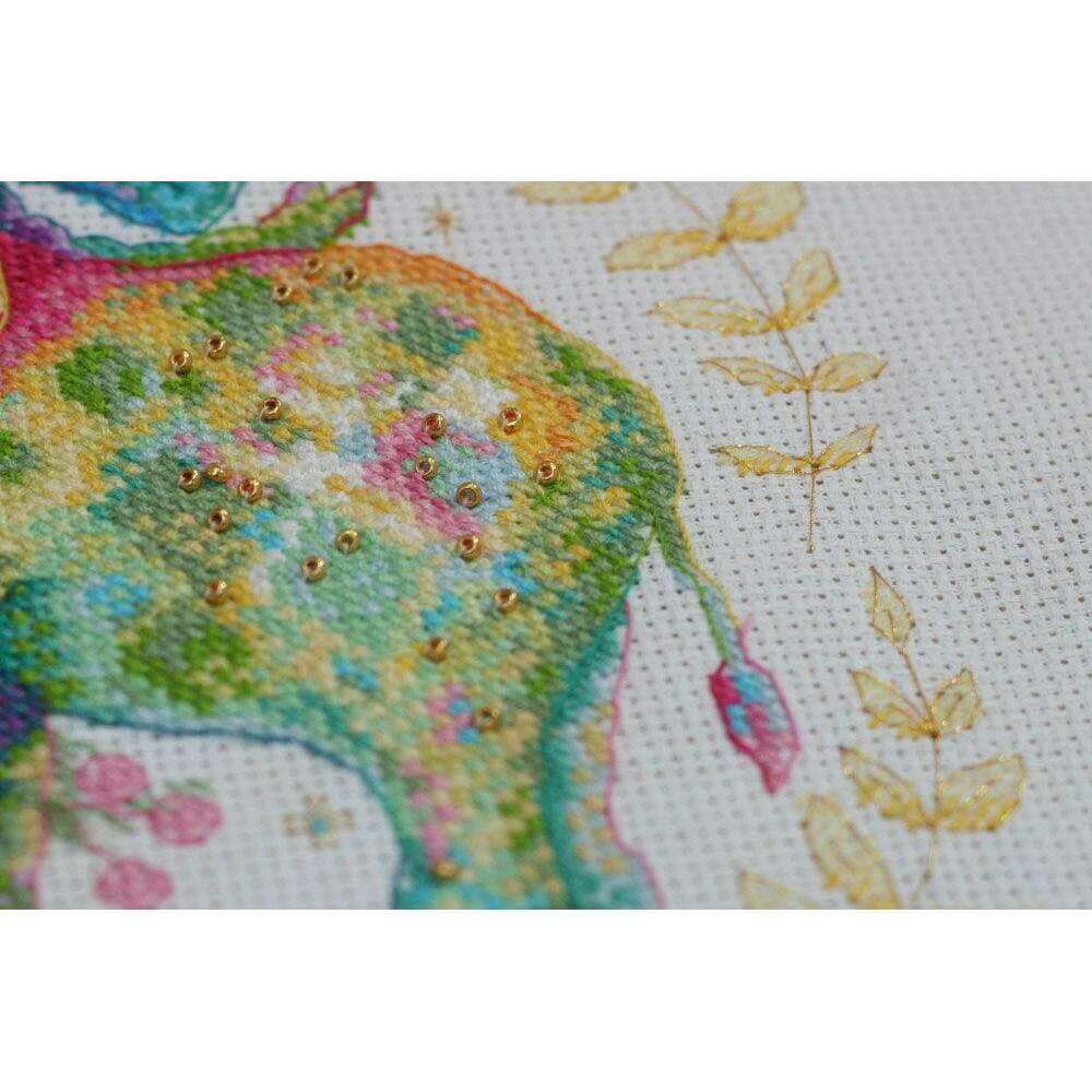 Cross-stitch kit Tender feelings AH-102