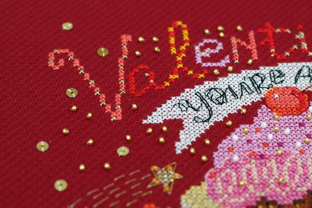 Cross-stitch kit - Love AH-101