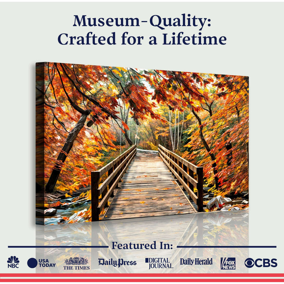 Crossing Autumn Wall Art