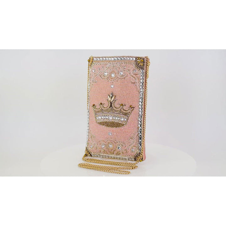 Crowned Jewel Crossbody Phone Bag by Mary Frances image 8