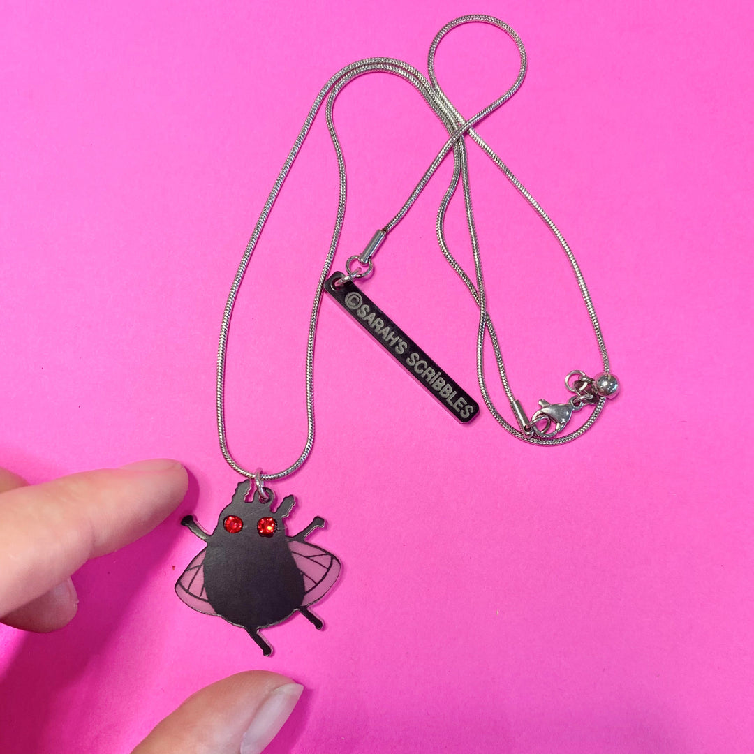 Cryptid Club Mothman Necklace