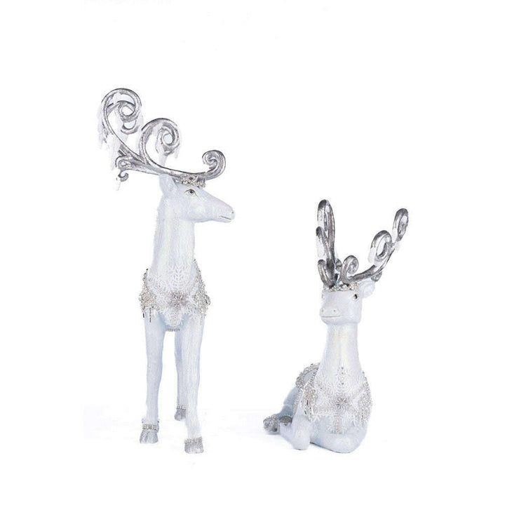 Crystal Christmas Deer Assortment of 2 by Katherine's Collection image 2