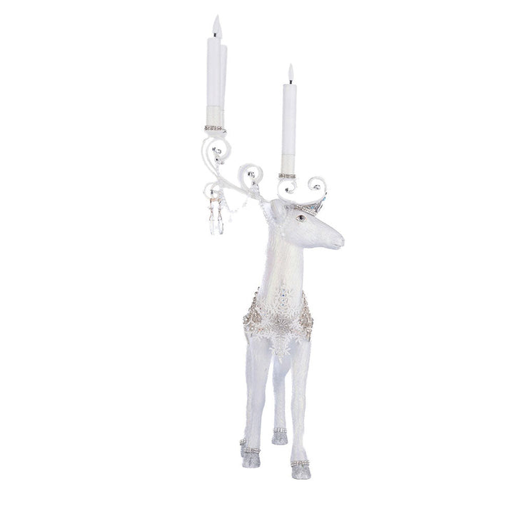 Crystal Christmas Standing Deer Candleholder by Katherine's Collection image 2