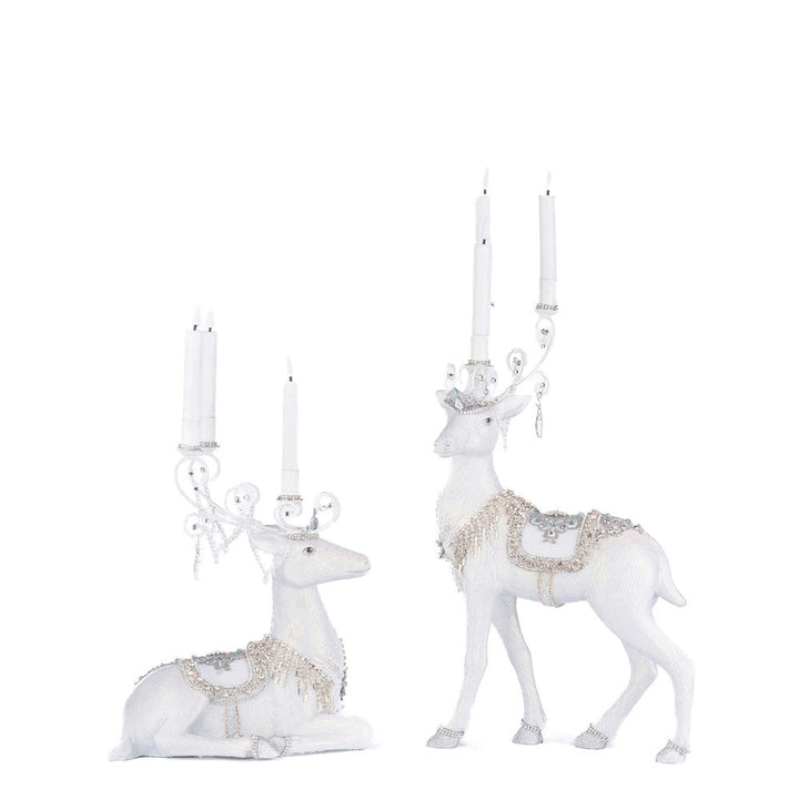 Crystal Christmas Standing Deer Candleholder by Katherine's Collection image 5