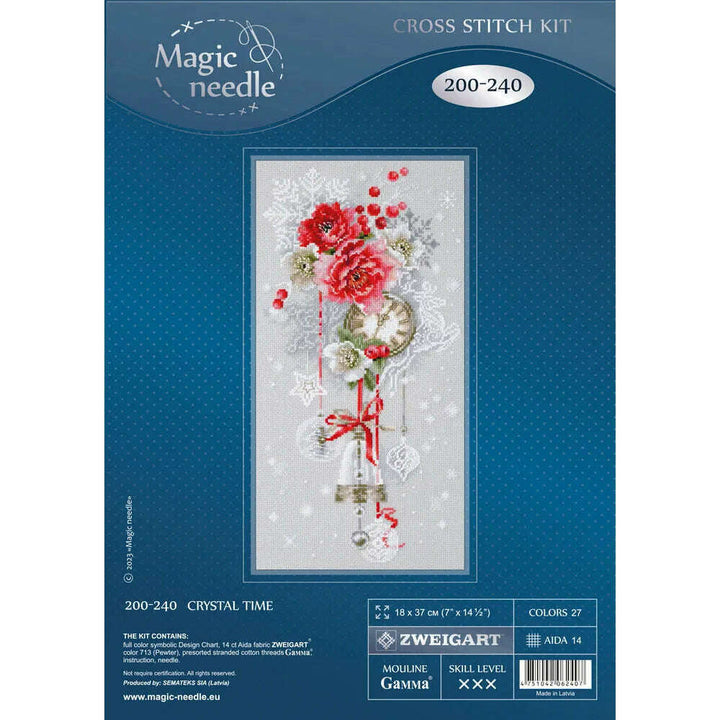 Crystal Time 200-240 Counted Cross-Stitch Kit