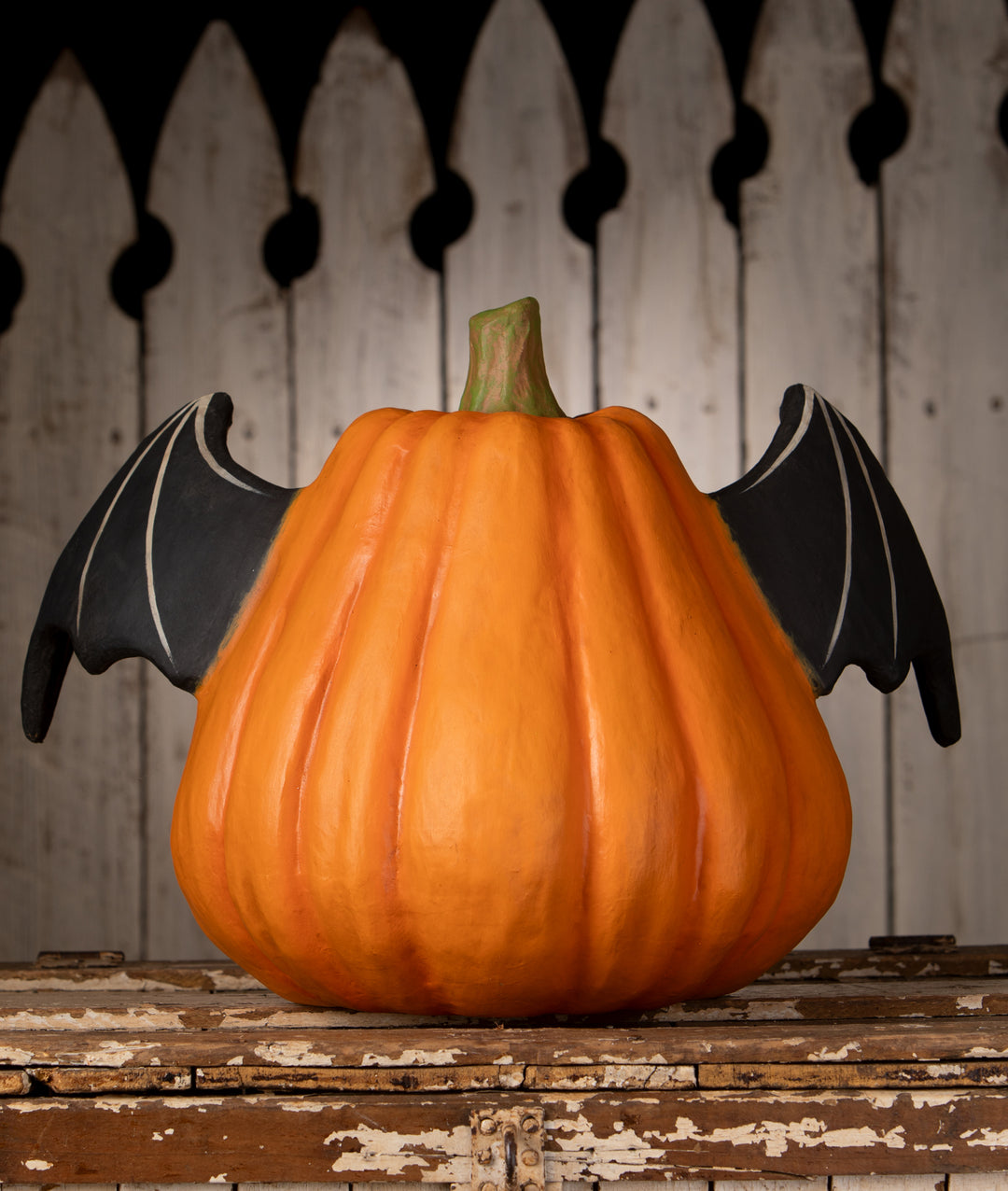 Pumpkin Bat Luminary Large by Bethany Lowe Designs, image 3