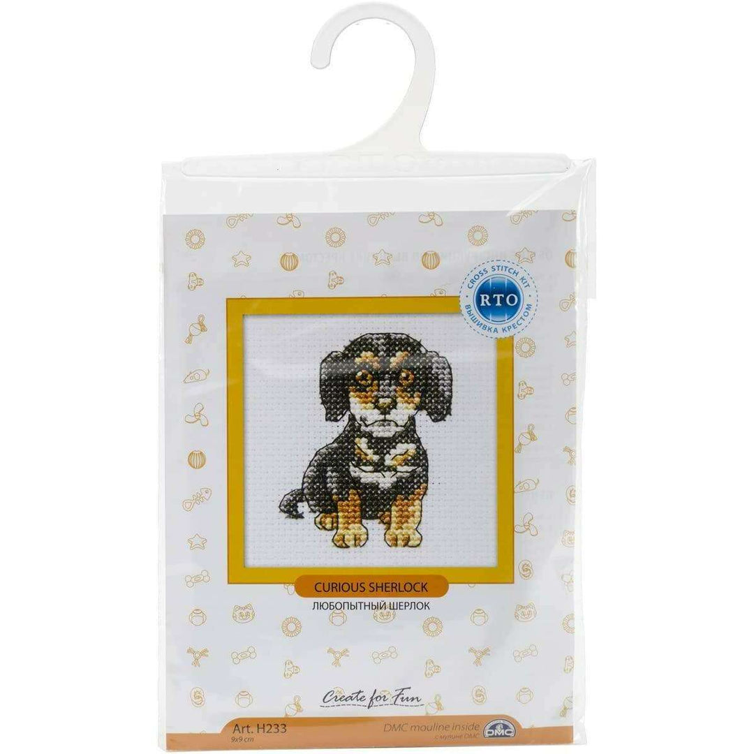 Curious Sherlock H233 Counted Cross Stitch Kit