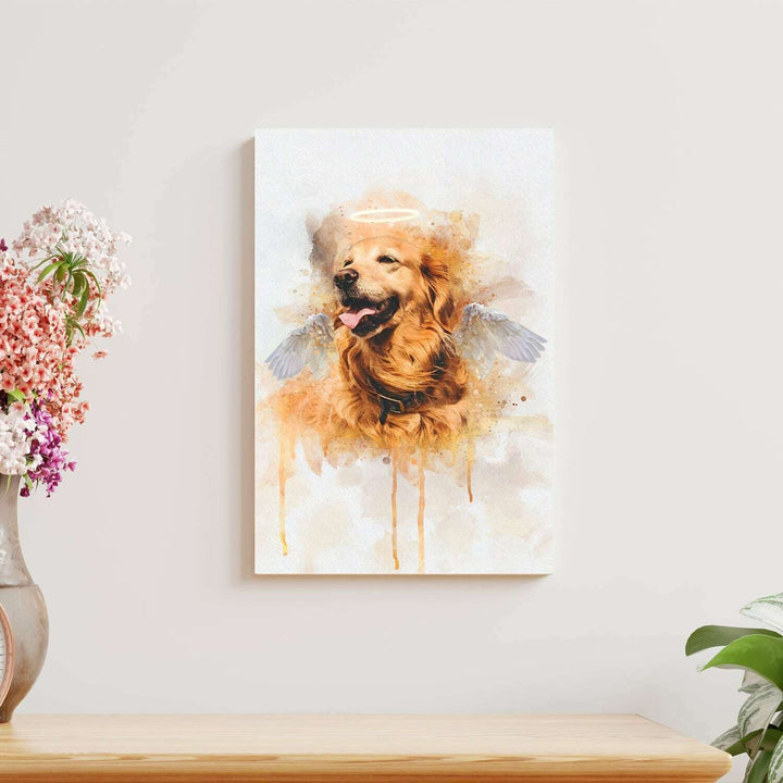 Custom Dog Watercolor Portrait