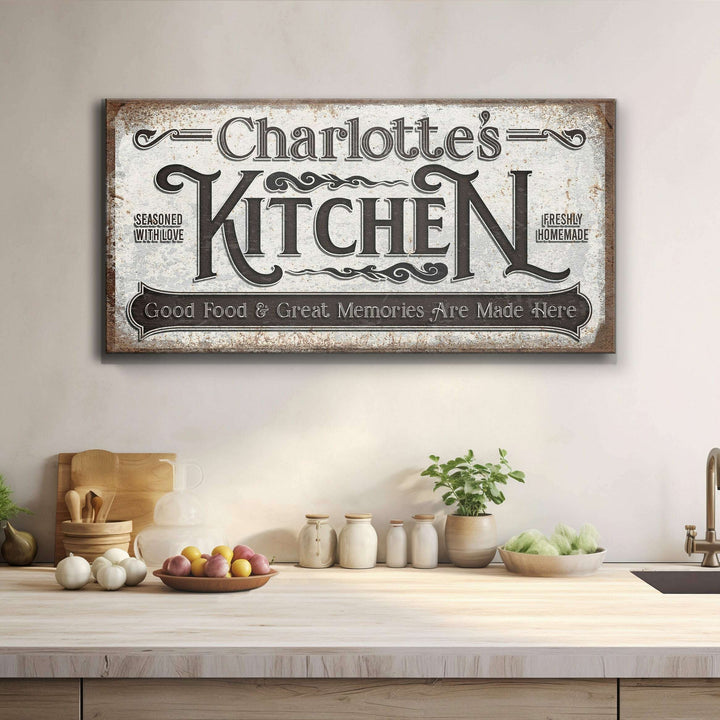 Custom Kitchen Sign II