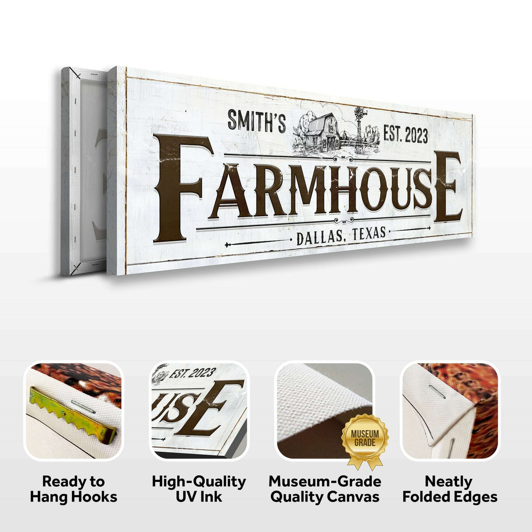 Custom Rustic Farmhouse Sign II