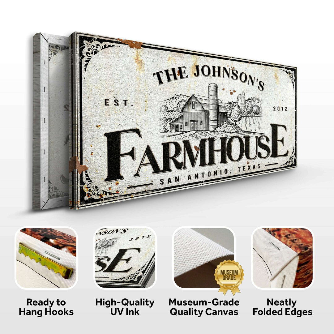 Custom Rustic Farmhouse Sign III