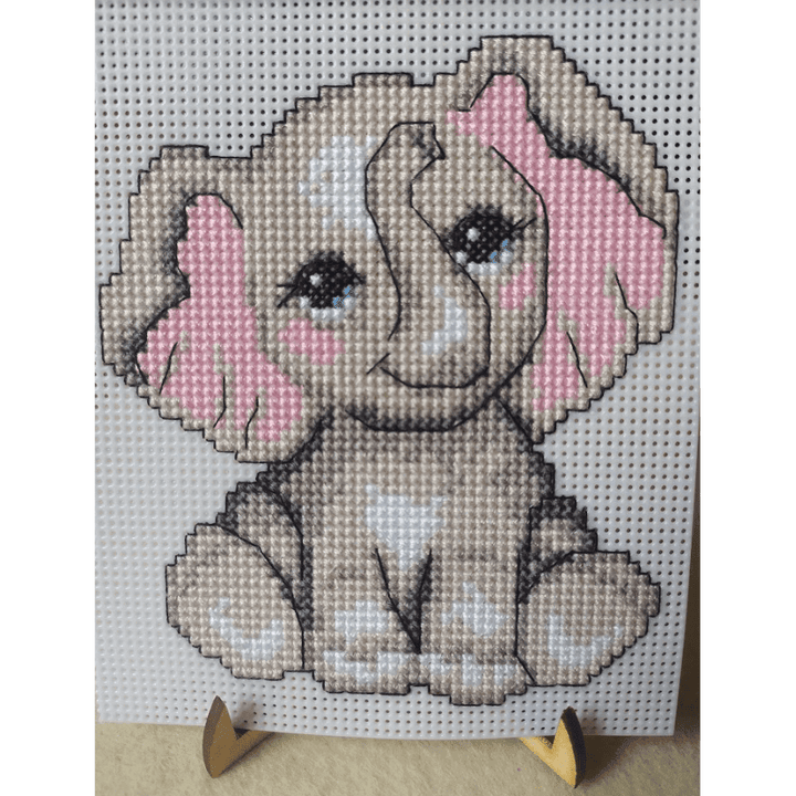 "Cute Animals" 121CS Counted Cross-Stitch Kit