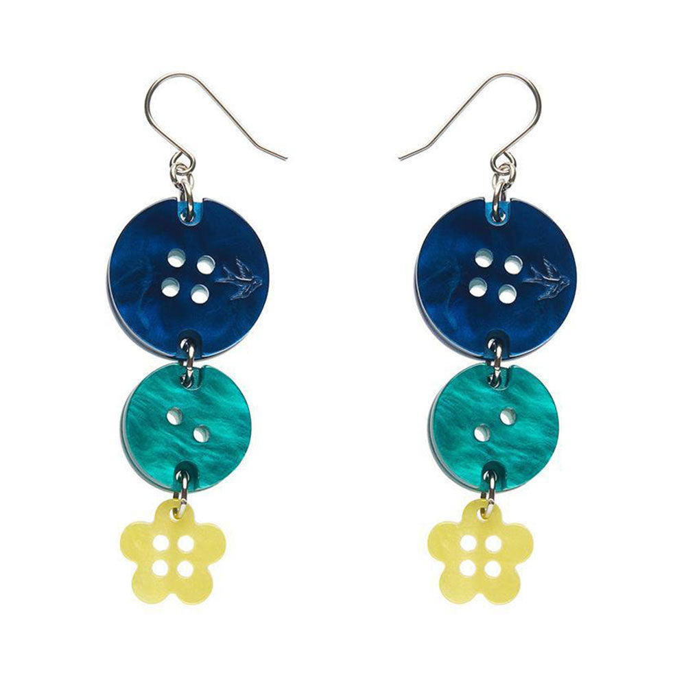 Cute As A Button Drop Earrings by Erstwilder image 1