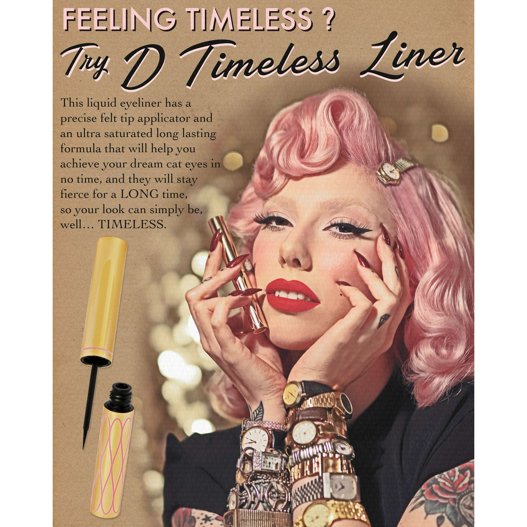 D Timeless Liner - Long Lasting Liquid Eyeliner