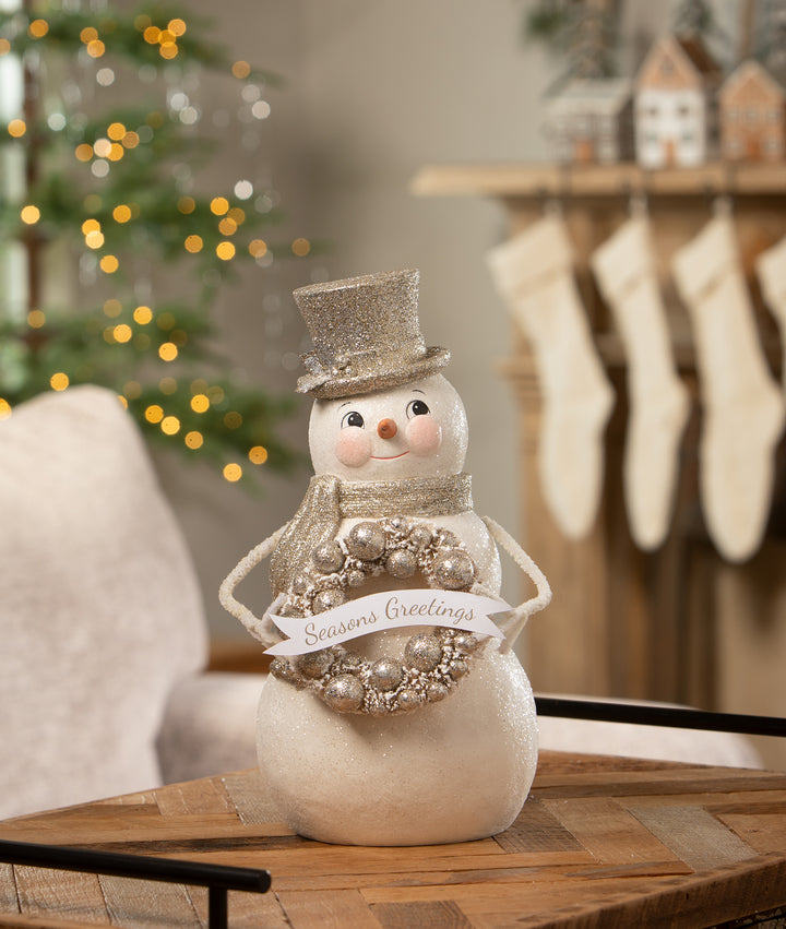 Seasons Greetings Snowman by Bethany Lowe Designs, image 4