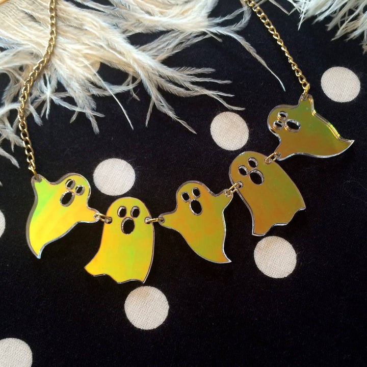 5 Ghostly Friends Necklace