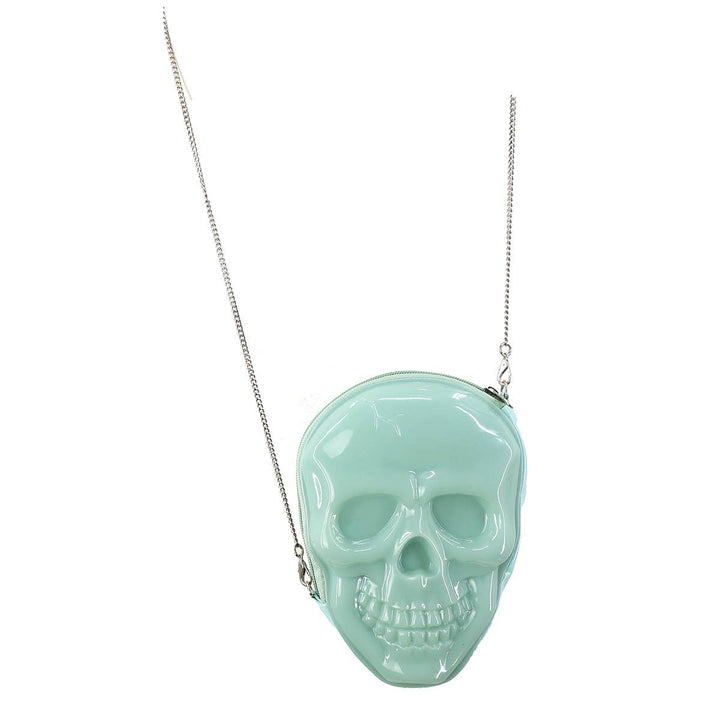 Glow in the Dark Skull Head Crossbody Bag