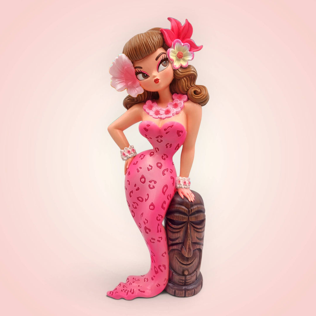Miss Tiki w/Tiki Totem 15" by Miss Fluff PRE-ORDER SHIPS APR
