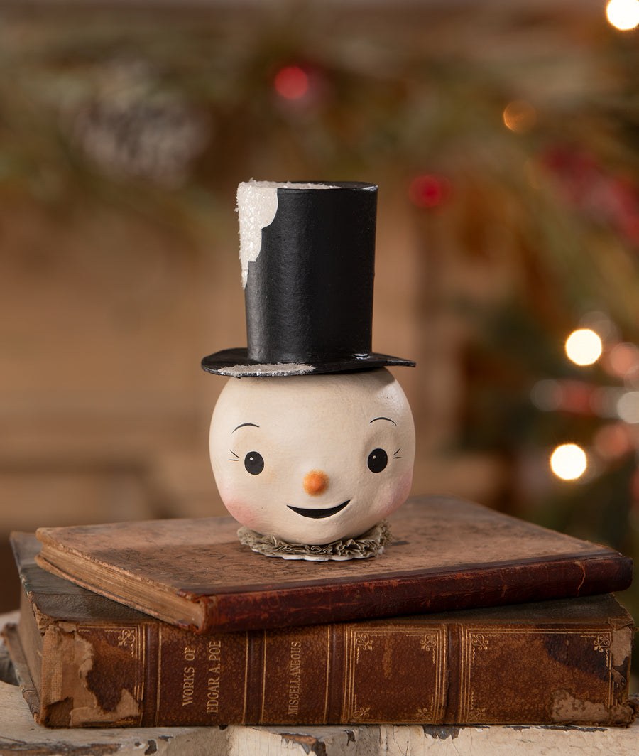 Mr. Snowman Container by Bethany Lowe Designs, christmas decor