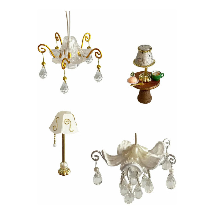 Miniature Wizardi Roombox Kit - House in English style Dollhouse Kit