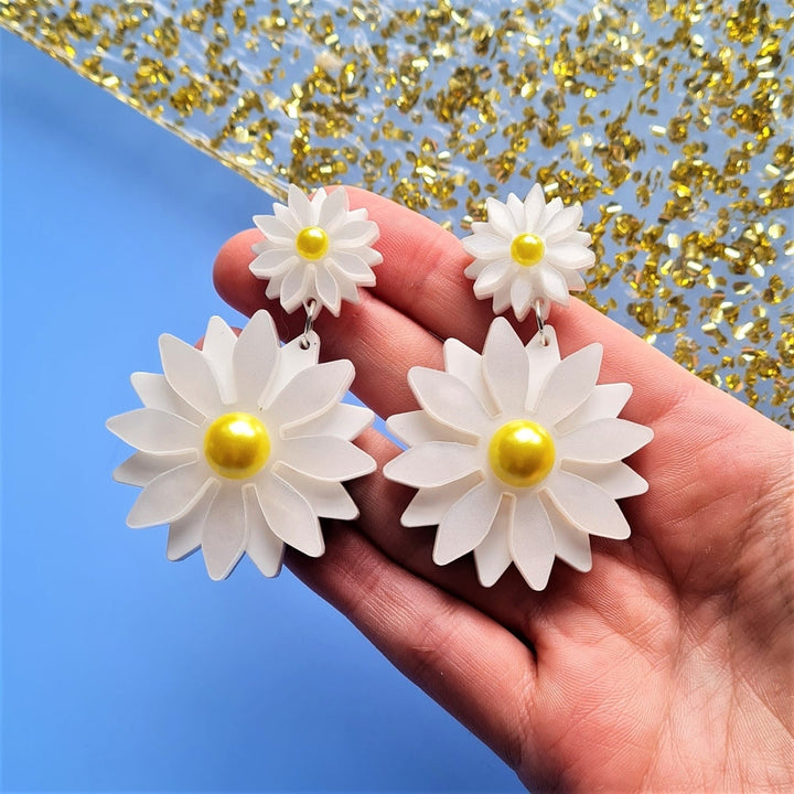 Daisy Chain Earrings by Cherryloco Jewellery 3