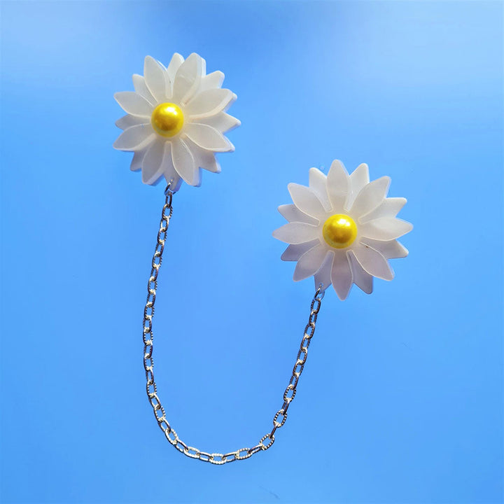 Daisy Collar Clips by Cherryloco Jewellery 4
