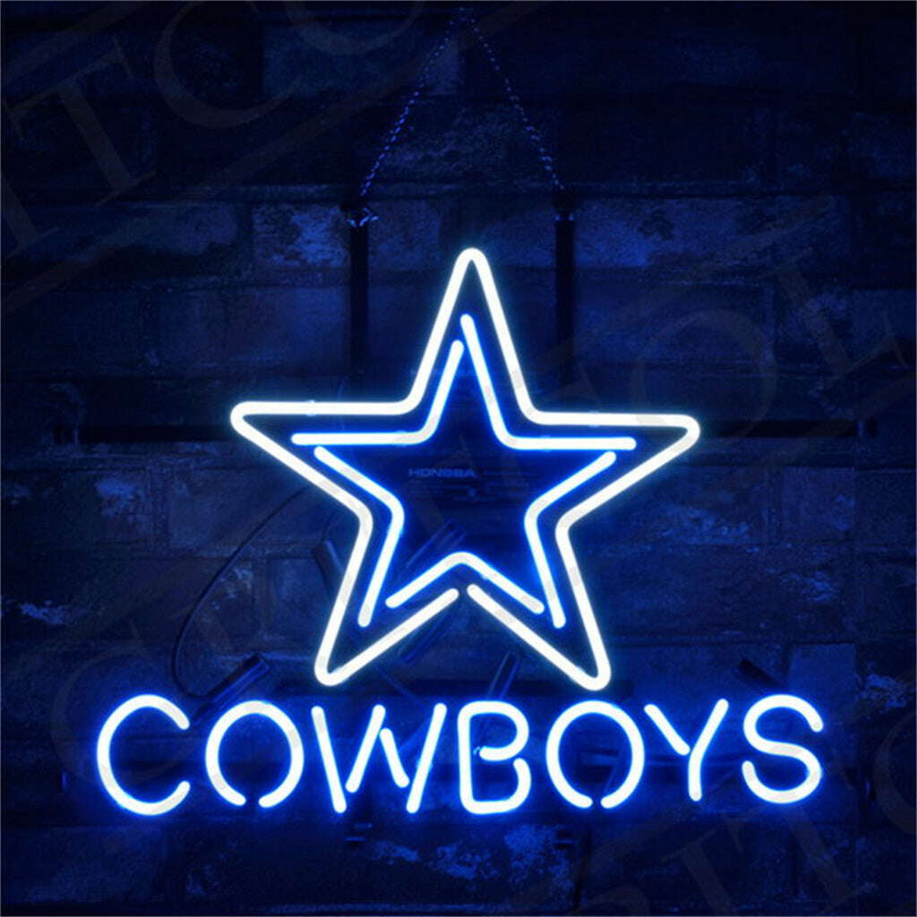Dallas Cowboys Neon Signs Light