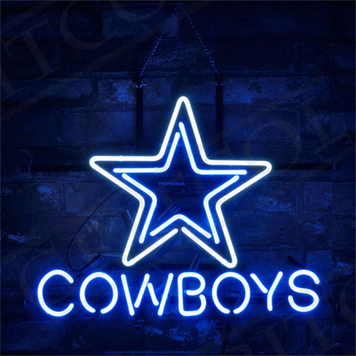 Dallas Cowboys Neon Signs Light