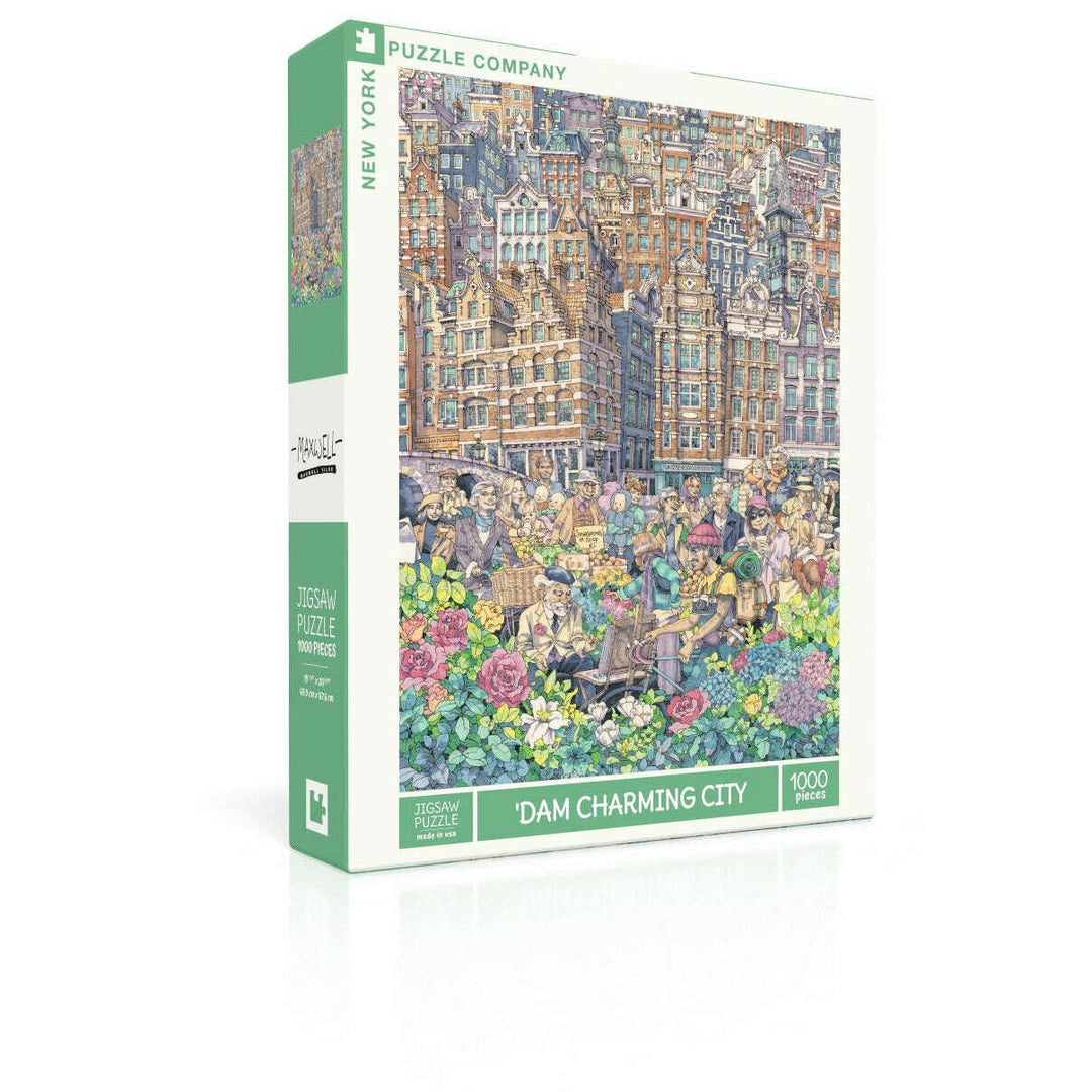 'Dam Charming City Jigsaw Puzzle
