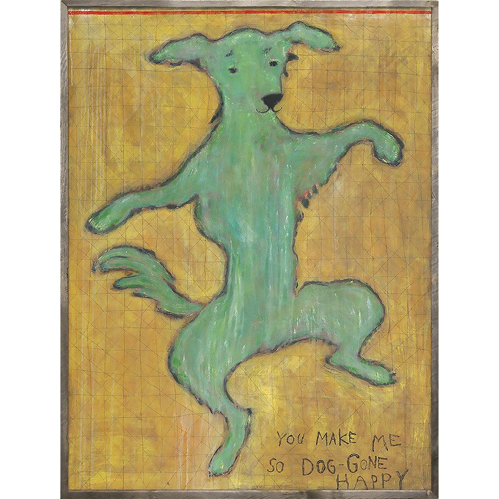"Dancing Dog" Art Print (small) - Quirks!