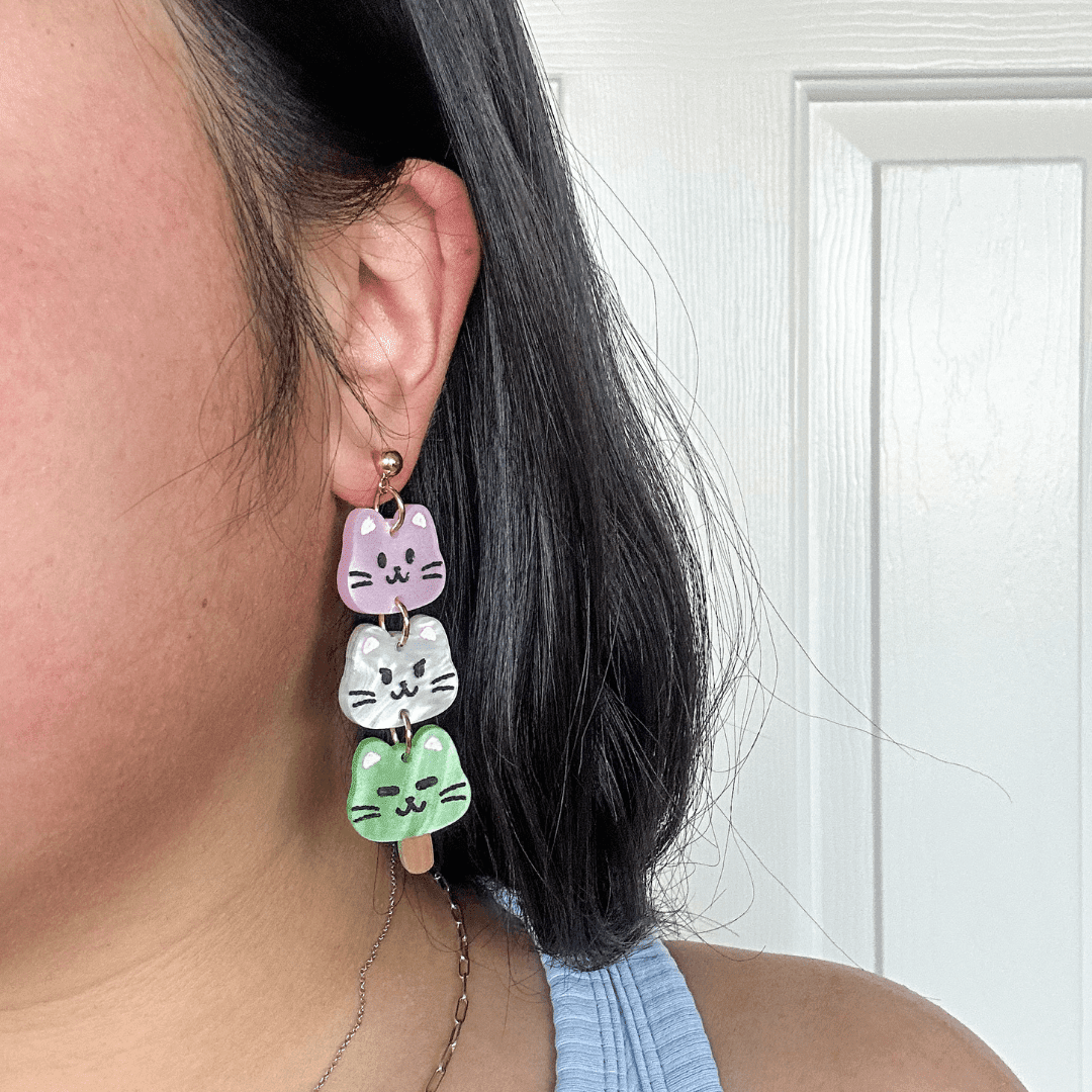 Dango Cat Dangles