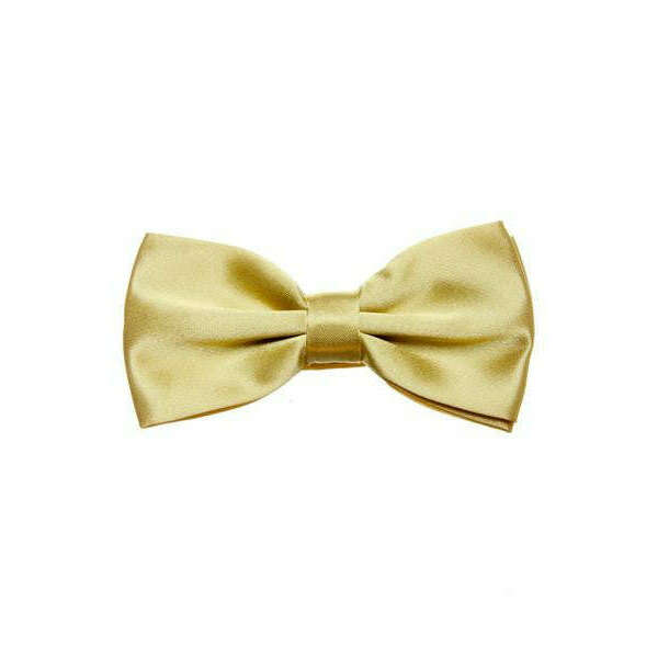 Dapper Af | Gold Bow Tie