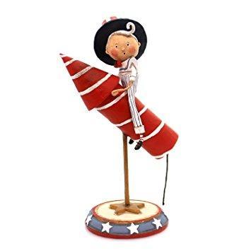 Dapper Dan the Rocket Man Patriotic Lori Mitchell Collectible Figurine - Quirks!