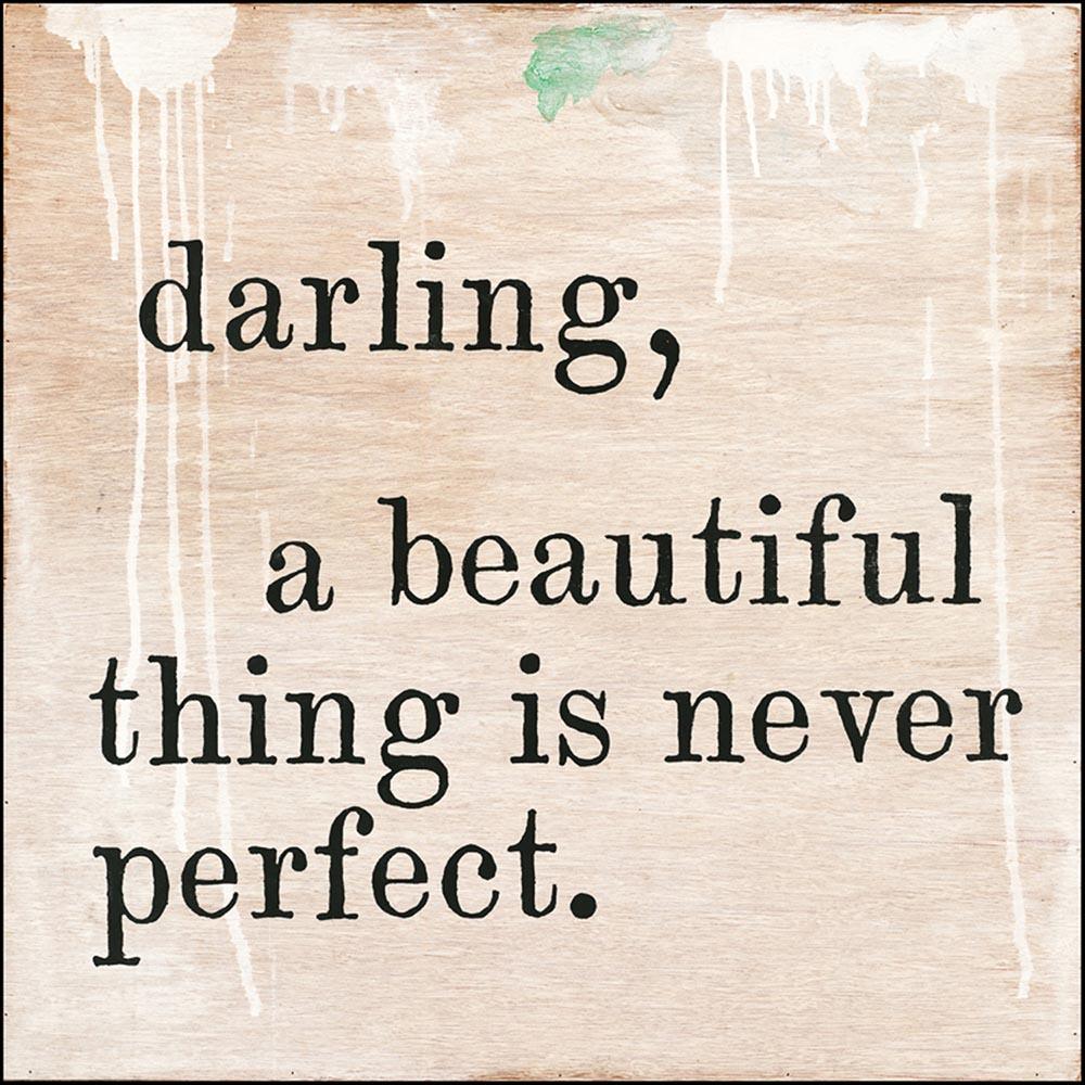 "Darling, A Beautiful Thing" Gallery Wrap Art Print - Quirks!