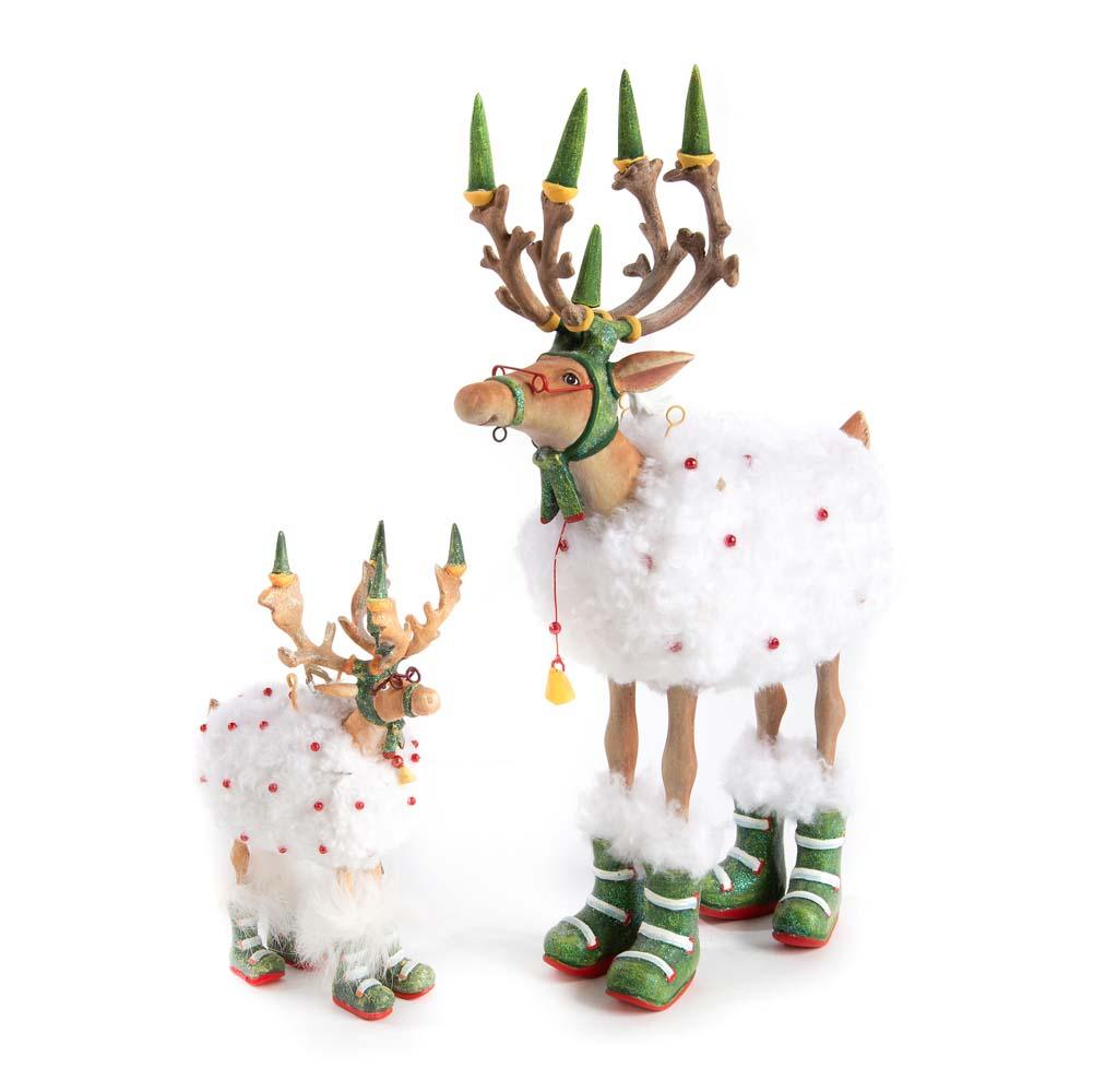 Dash Away Blitzen Reindeer Figure by Patience Brewster - Quirks!