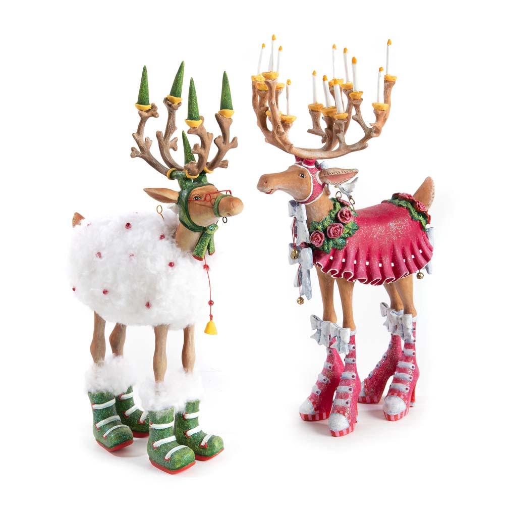 Dash Away Blitzen Reindeer Figure by Patience Brewster - Quirks!