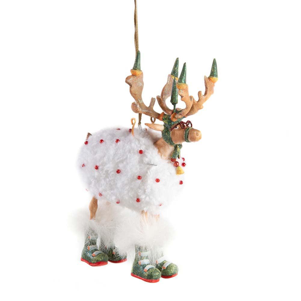Dash Away Blitzen Reindeer Ornament by Patience Brewster - Quirks!