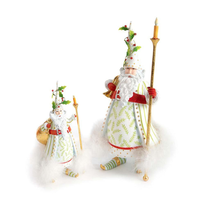 Dash Away Candlelight Santa Figure by Patience Brewster - Quirks!